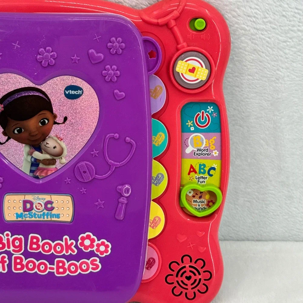 VTech Doc McStuffins Big Book of Boo-Boos Kids Interactive Learning Toy Disney